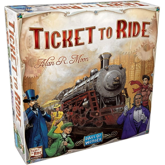 Game - A Cross-Country Train Adventure for Friends and Family! Strategy Game for Kids & Adults, Ages 8+, 2-5 Players, 30-60 Minute Playtime, Made by Days of Wonder