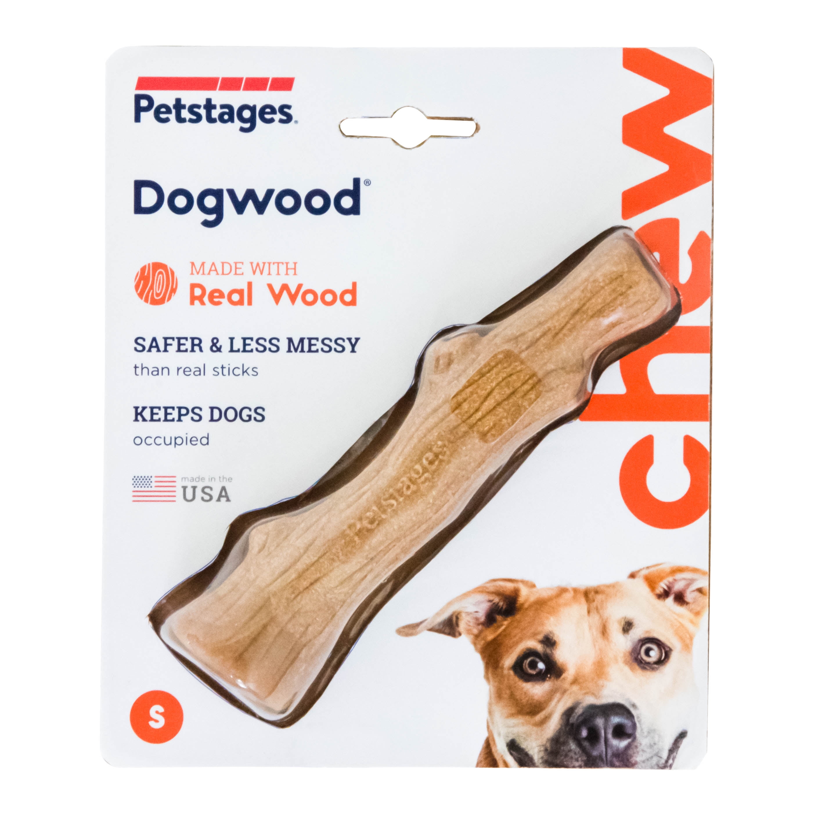 my dog chews sticks