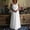 *White, variant on ClodeEU Women's Scoop Neck Sleeveless Maxi Dress, Casual Flowy Solid Color Sundress Black,Women's Plus L