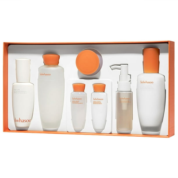 【新品・未使用】Sulwhasoo スキンケアセット ギフトボックス入り Sulwhasoo Moisturizing Rejuvenating Skin Soothing 7-piece