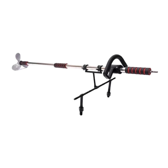Quzzie Hand Boat Propeller Electric Drill Propeller Outboard Boat Propeller Hand Operated Propeller Outboard Motor Bracket with Metal Material And Ergonomic 1m