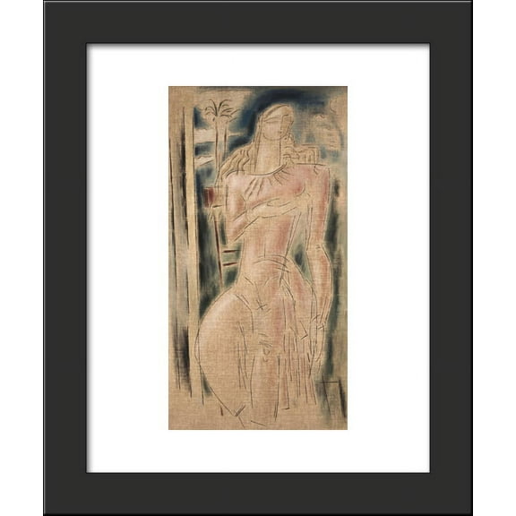 The Virgin Mary 20x24 Framed Art Print by Parthenis, Konstantinos