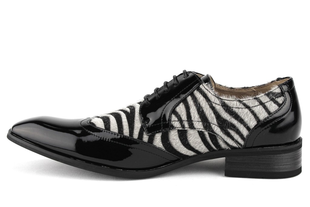 Majestic Men's 99521 Patent Wing Tip 
