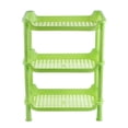 thumbnail image 1 of 3 Layer Square Triangular Corner Storage Organizing Caddy Stand for Bathroom - Versatile and Stylish Rack for Efficient Space Management, 1 of 3