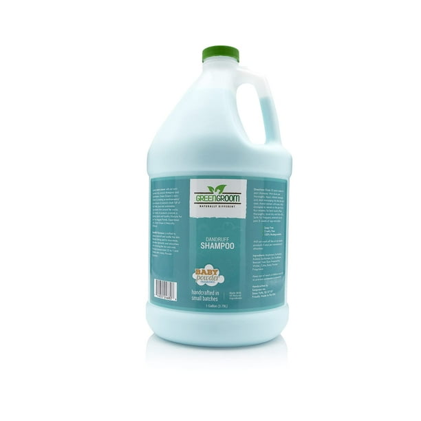 Green Groom DandRUFF Dog Shampoo, 1 Gallon All Natural Ingredients