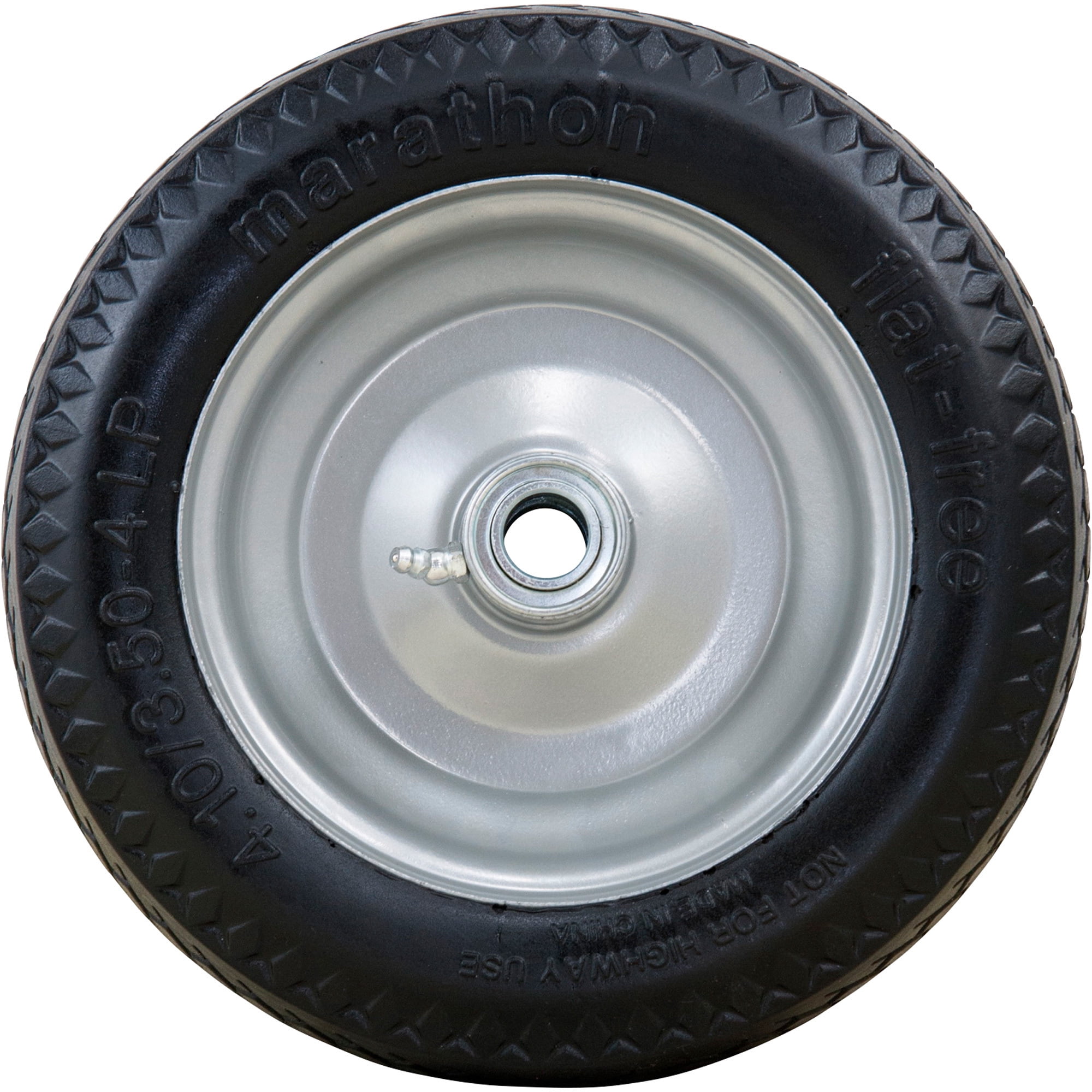 Marathon 00011 Hand Truck Tire Sawtooth Tread Flat Free