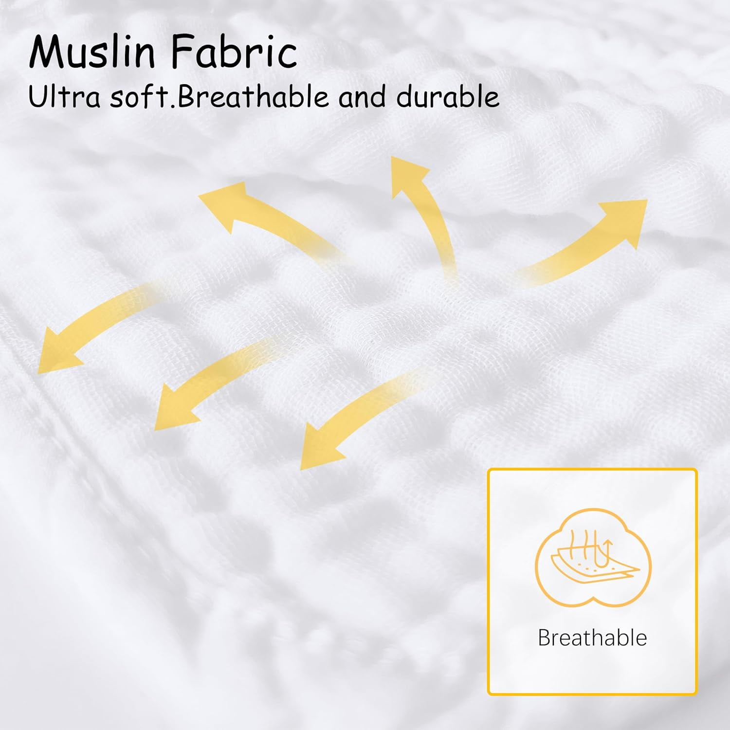 12 Pack Muslin Burp Cloths 100% Cotton Muslin Cloths Large 20''x10'' Extra Soft and Absorbent Baby Burping Cloth