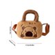 thumbnail image 5 of Bolso bandolera para niños con estampado de animales de dibujos animados, cierre de cremallera, correa de hombro suave ajustable, bolso de mano resistente al desgaste para niña., 5 of 7