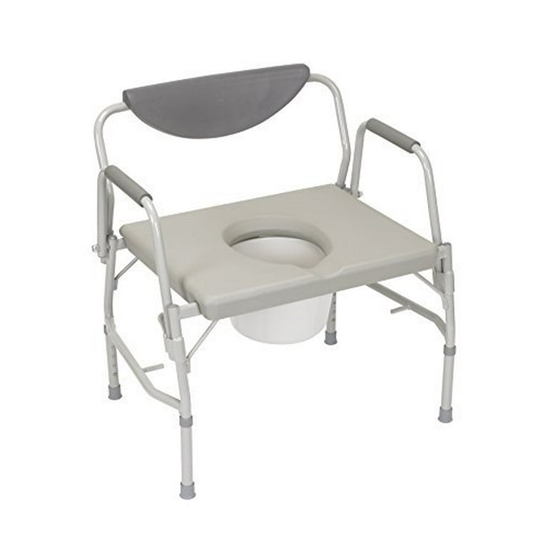 Drop arm bedside commode on sale walmart
