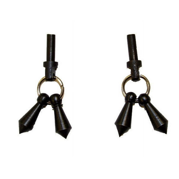AJ Tack Black Jingle Bobs
