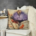 thumbnail image 3 of YINGXI Rustic Farmhouse European Floral Throw Pillow Covers Floriculture Flowers Plant  Pillowcase Home Sofa Decor Cushion Cover 20x20in, 3 of 5