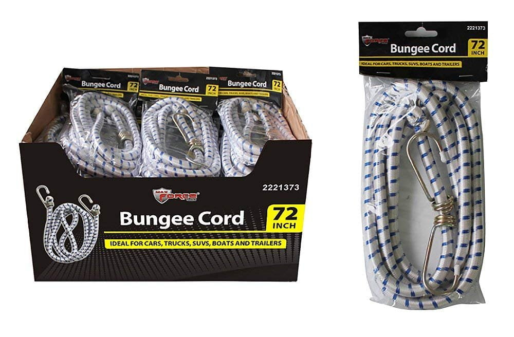Diamond Visions Max Force 2221373 Bungee Stretch Cord 72 Inch MultiPack
