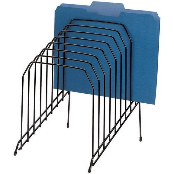 Officemate Large Desktop Wire Incline Sorter, Black