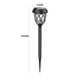 thumbnail image 4 of MERILER Outdoor Solar Lights, Landscape Spotlights, IP65 Waterproof Garden Lights for Yard, Walkway, and More (Set of 6), 4 of 7