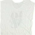 thumbnail image 2 of Scratch Womens Love Graphic T-Shirt, Off White, Small, 2 of 2