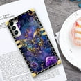 thumbnail image 6 of FKBRCL4U Compatible with Samsung Galaxy S22 Plus Case, Glistening Golden Butterfly Vibrant Purple Blue Luxury Golden Decoration for Girl Women Soft TPU Shockproof Protective Hard PC Back, 6 of 7