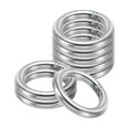 thumbnail image 1 of Unique Bargains 34mm Metal O Rings, 8 Pack 304 Stainless Steel Round Rings for Hardware Bags, 1 of 7
