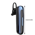 thumbnail image 4 of Methold Auriculares inalámbricos compatibles con Bluetooth 5.0 Auriculares manos libres recargables a prueba de sudor con micrófono Negro Azul Type3 NO3, 4 of 6