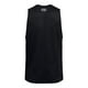 thumbnail image 3 of Camiseta sin mangas Under Armour Tech para hombre, talla 3XL, negra y blanca, 3 of 3