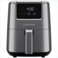thumbnail image 1 of Chefman 2L (2 Qt) Compact Air Fryer w/ Digital Display and Shake Reminder - Grey, New, 1 of 9