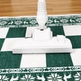 thumbnail image 4 of Garvee 5x7 ft Washable Rug, Non Slip Low Pile Christmas Rug, Indoor CheckeGreen Plaid Carpet for Kitchen, Entryway, Living Room, Bedroom, Green, 4 of 5