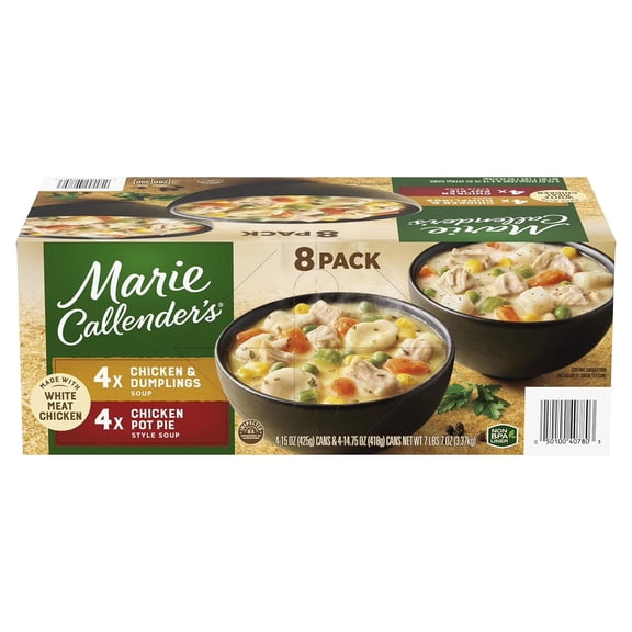 Marie Callender's Chicken Variety Pack Soup 8 ct.