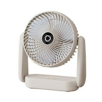 EUDIDV Portable Fan USB Vertical Hanging Portable High Wind Lighting Fan Silent And Light Supplementing Three In One Fan;Suitable for Indoor and Outdoor Use