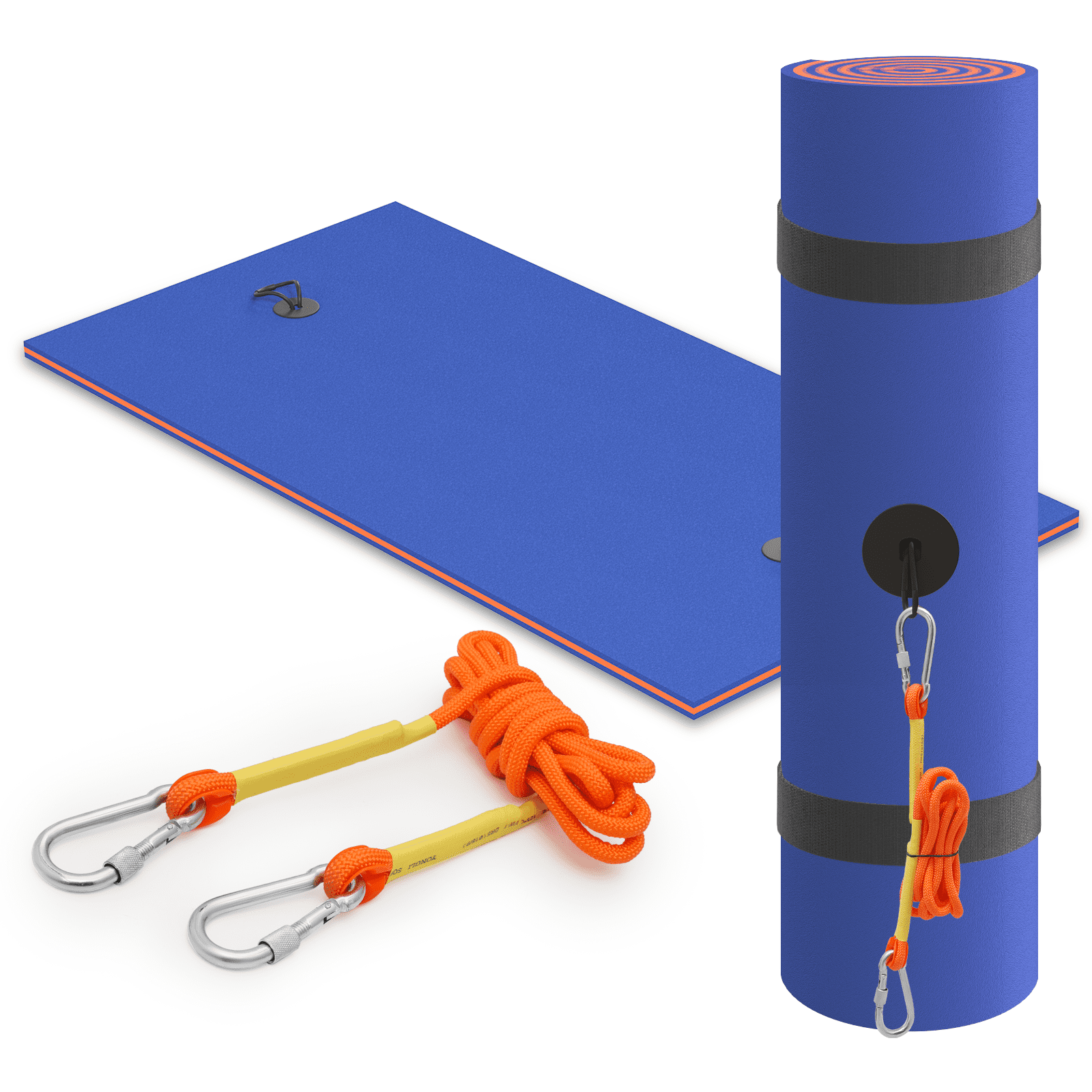 Magshion Water Floating Mat Foam Pad, 6x3FT Bouncy TearResistant XPE