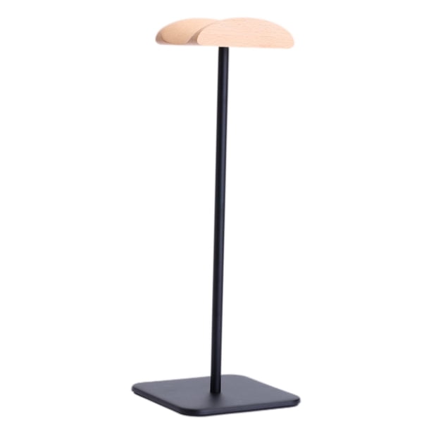 Soporte de escritorio de aluminio para auriculares, soporte para auriculares, regalos de Acción de Gracias y cumpleaños para Haya Negro