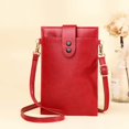 thumbnail image 4 of BVXEEP Crossbody Bag, Shoulder Bag, Women Simply Fashion Bags, Mini Leather Mobile Phone Crossbody Bags Mobile Phone Bag Shoulder Handbag Wallet with Credit Card Slots, 4 of 5