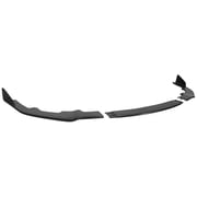 Ikon Motorsports Compatible with 19-22 Toyota Corolla Hatchback TS Style 3PCS Front Bumper Lip Chin Spoiler - PU Polyurethane
