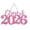 Pink, variant on 2026 Graduation Wooden Sign – 40x18cm Natural Wood Hanging Plaque, Class of 2026 College High School Photo Booth Prop, Rustic Party Decoration Keepsake Gift for Grads