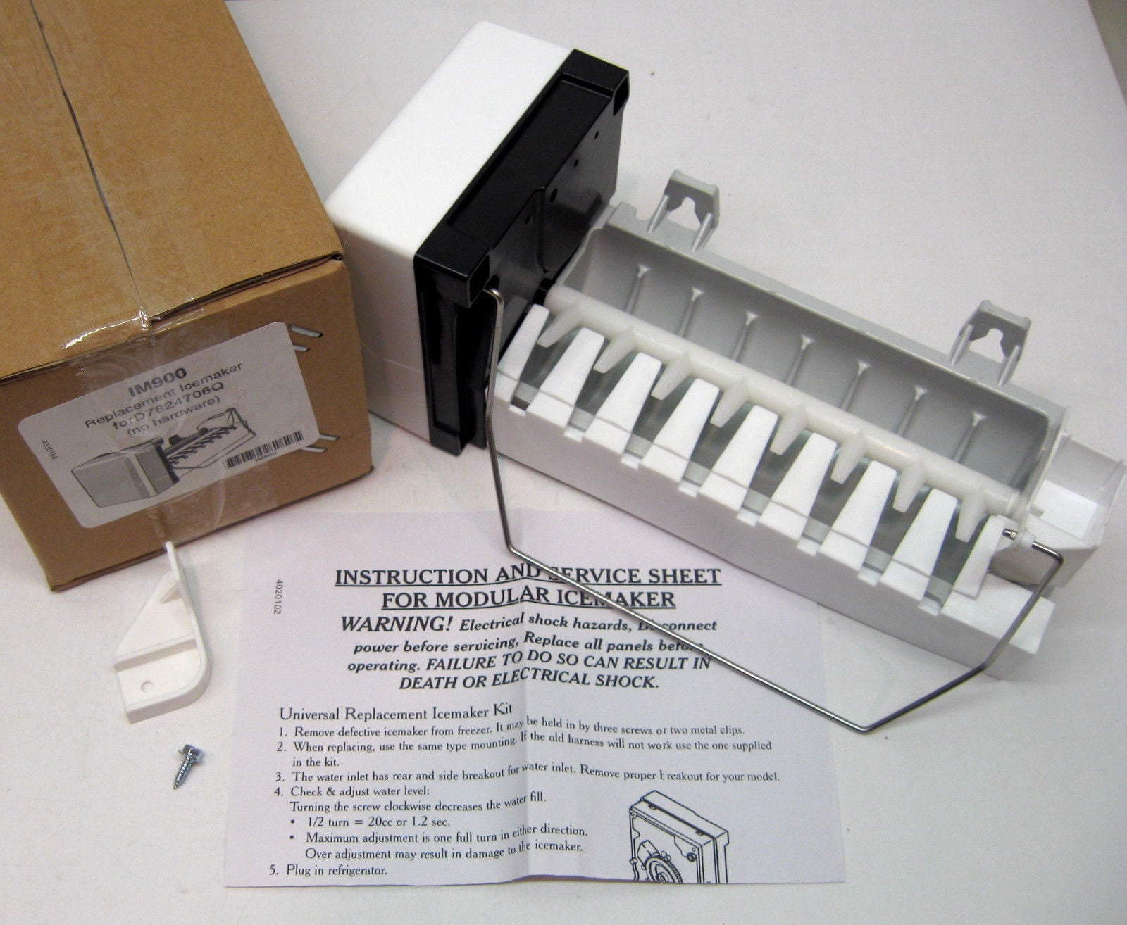 W10190965 Whirlpool Refrigerator Ice Maker Assy NON-OEM W10190965 4317943 ERWIM 