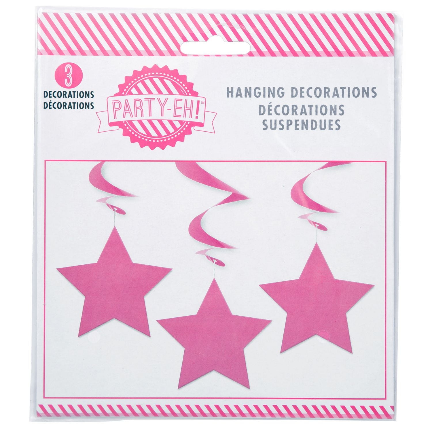 3 Décorations suspendues Paq. de 3