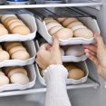 thumbnail image 4 of SPRING PARK Egg Holder for Refrigerator, Auto Scrolling Fresh Keeping Eggs Storage Container Case Refrigerator Egg Storage Box Holder For Household Kitchen Tools, 4 of 7