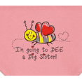 thumbnail image 3 of Inktastic Bee Future Big Sister Baby Bandana Bib, 3 of 4
