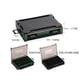 thumbnail image 4 of Wosthever Caja de pesca, caja de almacenamiento para cebo, accesorios para señuelos, organizador de compartimentos dobles, anzuelo transparente, Pescar Verde Grande, 4 of 6