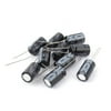 Unique Bargains 10 Pcs 16V 1000uF 105C Radial Lead Electrolytic Capacitor 10mm x 17mm