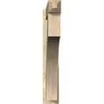 thumbnail image 2 of Ekena Millwork 6"W x 36"D x 36"H Westlake Rough Sawn Craftsman Outlooker, Douglas Fir, 2 of 4