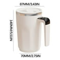 thumbnail image 3 of Staron under $5! Intelligent Temperature Control Stirring Cup, Magnetic Automatic Mixing Mug for Coffee Milkshake, Portable Beverage Blender, 3 of 3