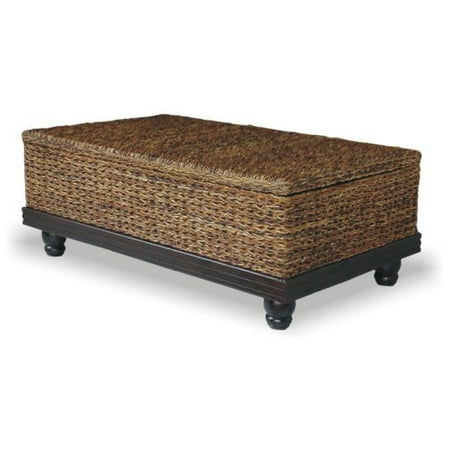 Tropical Coffee Table Abaca Small Astor with Storage