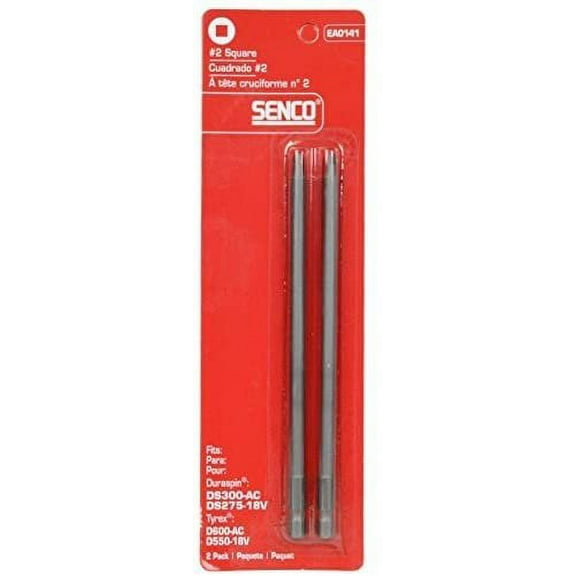 Senco EA0141 #2 Square Bits - Duraspin Technology Integrated Auto-Feed Screw System by Senco