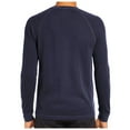 thumbnail image 3 of VJATTWR Men's and Big Men's Crewneck Tee with Long Sleeves,1-Pack, Sizes Xl, 3 of 9