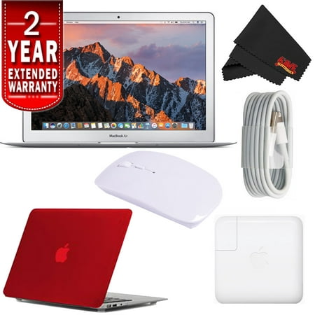 6Ave Apple 13.3 Inch MacBook Air 128GB SSD MQD32LL/A With 2 Year Extended Warranty Red