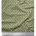 thumbnail image 1 of Soimoi Georgette Viscose Fabric Anchor Hook Nautical Print Sewing Fabric Yard 42 Inch Wide, 1 of 3