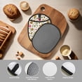 thumbnail image 4 of Naloa Fall Fruits And Vegetables Silicone Pot Holders, Oven Mitts Heat Resistant Hot Pads, Non Slip Pot Holder for Kitchen Baking and Cooking 9.4 x 7.5 Inches, 4 of 7