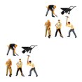 thumbnail image 1 of Decodeary Figurines Peintes Authentiques 1/64 pour Projets DIY, Mise en Page de Table de Sable, Miniatures de Collection 1:64 2Set, 1 of 6