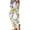 Multicolor, variant on Njagoc3 Womens Trendy Leopard/Floral Print Pants - Stretch Waist Straight Leg Casual Long Pants for Spring/Fall with Pockets & Comfort Fit