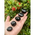 thumbnail image 3 of Jet Tumbled Stones, Polished Natural Jet Gemstone, Jet Healing Crystals (Jet, 5 Pound), 3 of 8