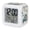 SteelBlue, variant on Blue Truck Christmas Digital Alarm Clock for Bedrooms, Smart LED Alarm Clock with 7 Color Changing Night Light, Xmas Balls Snowflake Vintage Silent Wake Up Clocks for Sleep Study Cooking 3.2"x3.2"